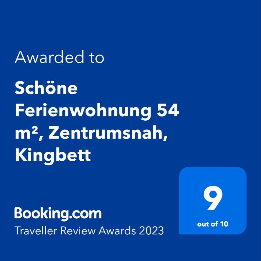 Schoene Ferienwohnung 54 M², Zentrumsnah, Kingbett Erfurt Exterior photo